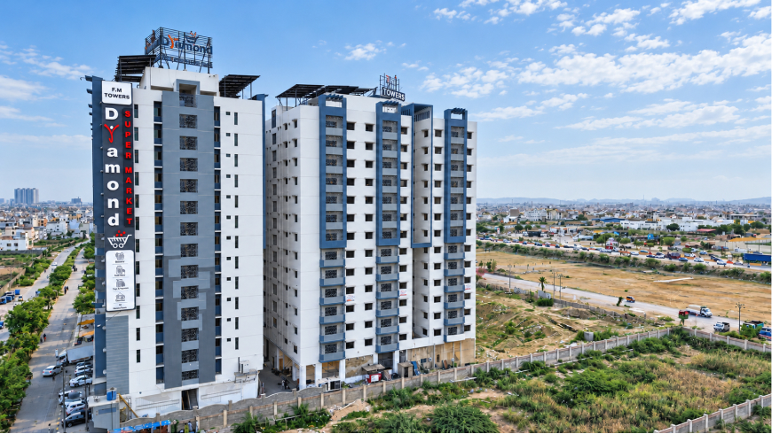 Completed view of FM Towers