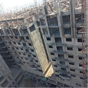 Construction progress at FM Towers in 2023