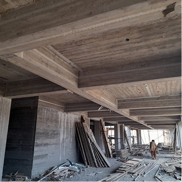 Construction progress at FM Towers in 2025
