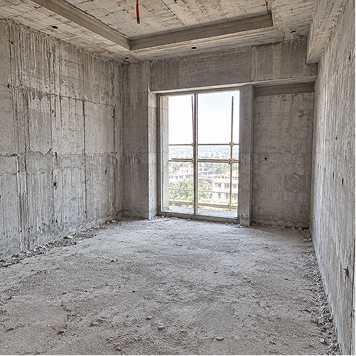 Construction progress at FM Towers in 2025