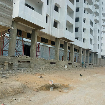 Construction progress at FM Towers in 2024